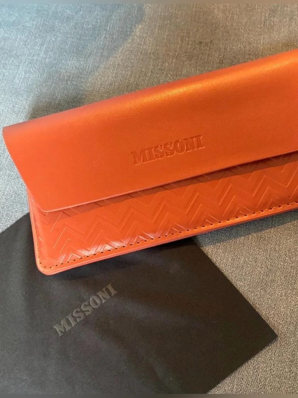 Missoni brown leather
